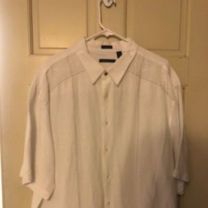 White linen shirt XXL